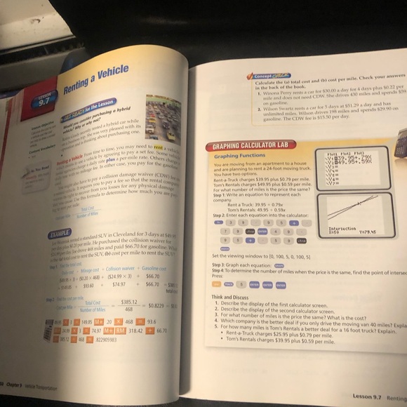McGraw Hill Mathematics for Business and Personal Finance Student Edition - Picture 8 of 13